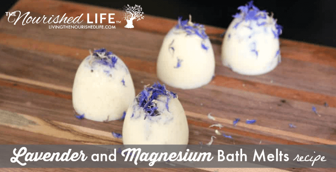 Lavender and Magnesium Bath Melts Recipe (and how to promote restful sleep)
